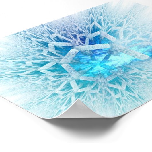 雪片 ポスター (角)