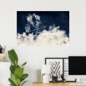 雪片 ポスター (ホームオフィス)