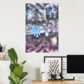 雪片 ポスター (ホームオフィス)