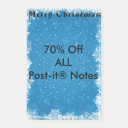 雪片 ポストイット (正面)