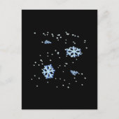 雪片 ポストカード (正面)