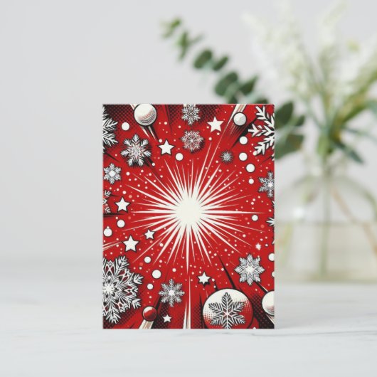 雪片 ポストカード (スタンド正面)