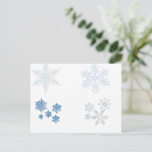 雪片 ポストカード (スタンド正面)