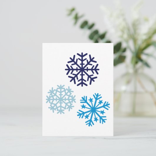 雪片 ポストカード (スタンド正面)