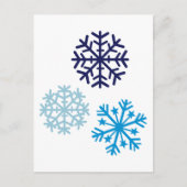 雪片 ポストカード (正面)
