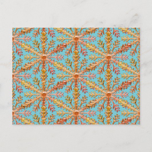 雪片 ポストカード (正面)