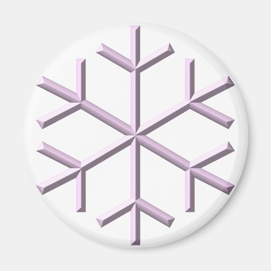雪片 マグネット (正面)
