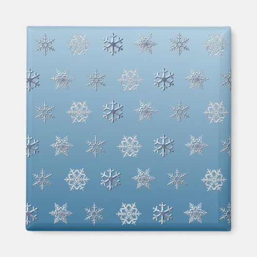 雪片 マグネット (正面)