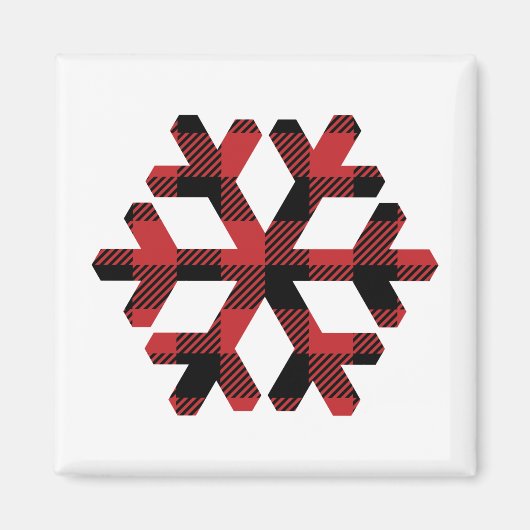 雪片 マグネット (正面)