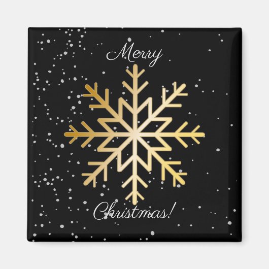 雪片 マグネット (正面)