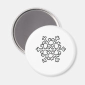 雪片 マグネット (正面/裏面)
