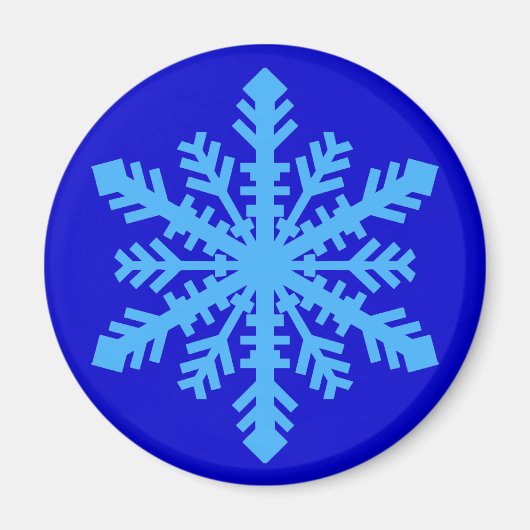 雪片 マグネット (正面)