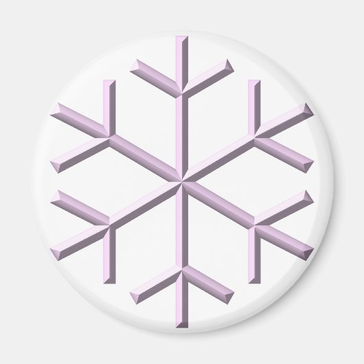 雪片 マグネット (正面)