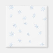 雪片 マグネット (正面)