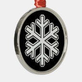 雪片 メタルオーナメント (右)