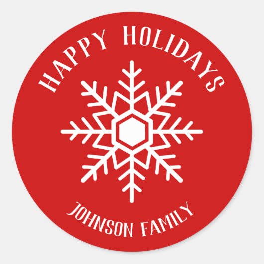 雪片 ラウンドシール (正面)