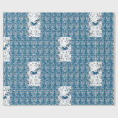 雪片 ラッピングペーパー (フラット)