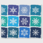 雪片 ラッピングペーパー (フラット)