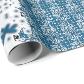 雪片 ラッピングペーパー (ロールコーナー)