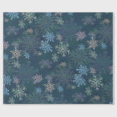雪片 ラッピングペーパー (フラット)