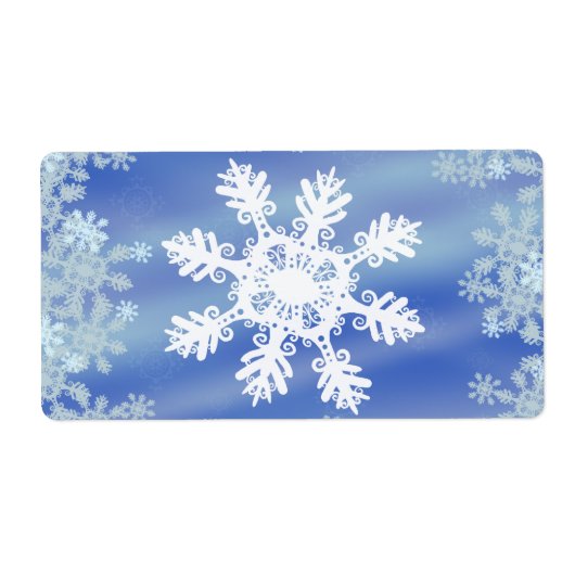 雪片 ラベル (正面)