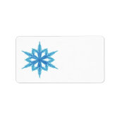 雪片 ラベル (正面)