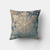 雪片/レース/ クッション (裏面)