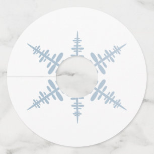 雪片 ワイングラスタグ