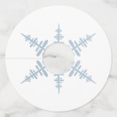 雪片 ワイングラスタグ (裏面)