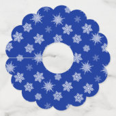 雪片 ワイングラスタグ (正面)