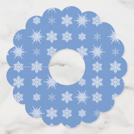 雪片 ワイングラスタグ (裏面)