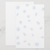 雪片 便箋 (正面/裏面)