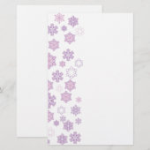 雪片 便箋 (正面/裏面)