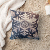 雪片/厚い結晶/レイ クッション (ブランケット)