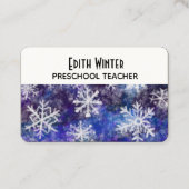 雪片 名刺 (正面)