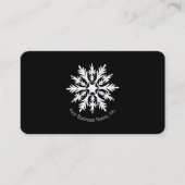 雪片 名刺 (正面)
