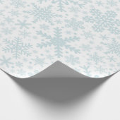 雪片 |折り返し紙 ラッピングペーパー (角)