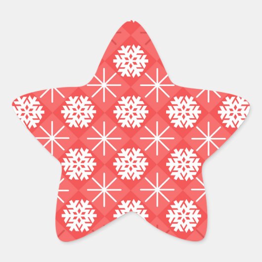 雪片 星シール (正面)