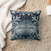 雪片/月/冬の至 クッション (ブランケット)