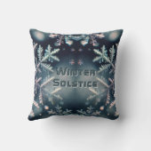 雪片/月/冬の至 クッション (裏面)