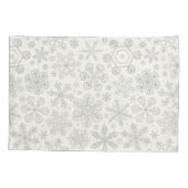 雪片 枕カバー (裏面-左)