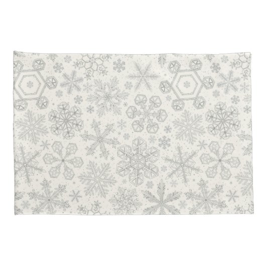 雪片 枕カバー (裏面-右)