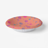 雪片，黄金の雪片，ディナープレート ペーパーボウル (傾斜あり)