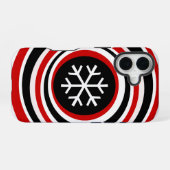 雪片 iPhone 16ケース (裏面横)