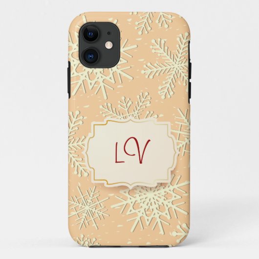 雪片、iPhone 5ケース Case-Mate iPhoneケース (裏面)