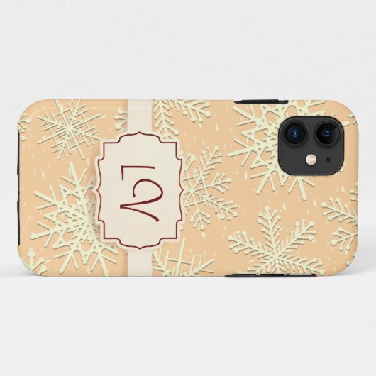 雪片、iPhone 5ケース Case-Mate iPhoneケース (裏面(横))