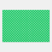 雪片DIY背景色 ラッピングペーパーシート (正面2)