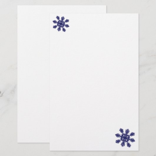 雪片II 便箋 (正面/裏面)