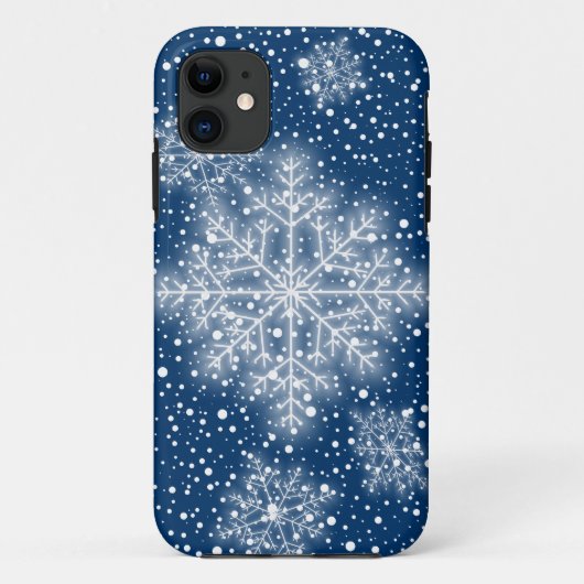 雪片iPhone 11ケース Case-Mate iPhoneケース (裏面)