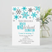 雪片ONEderland誕生日招待状 – アクア 招待状 (スタンド正面)